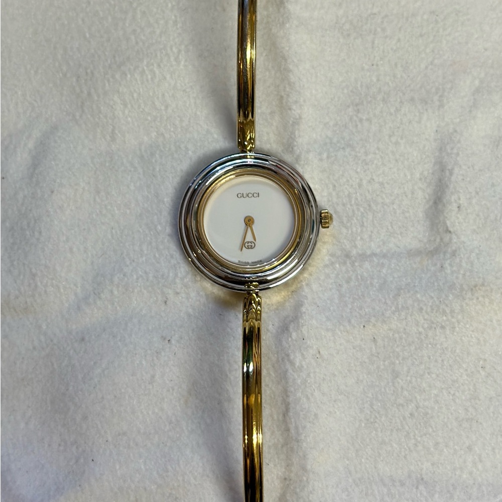 Gucci Women's Gold and Silver Watch